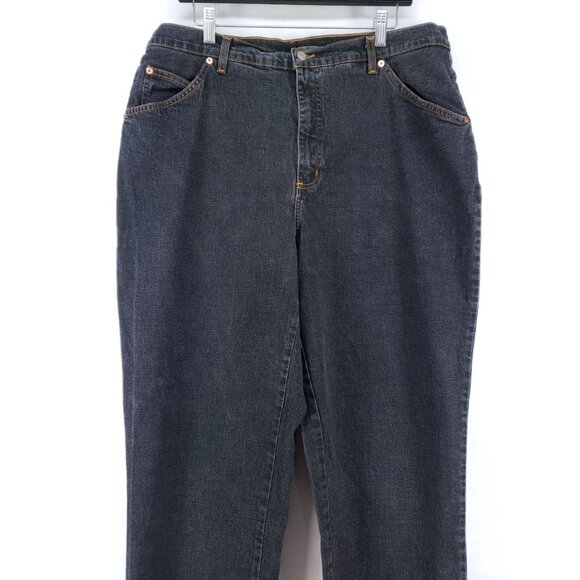 Just My Size Womens Size 20W/31 Stretch Jeans Dark Wash Denim High Rise Regular - Picture 6 of 9